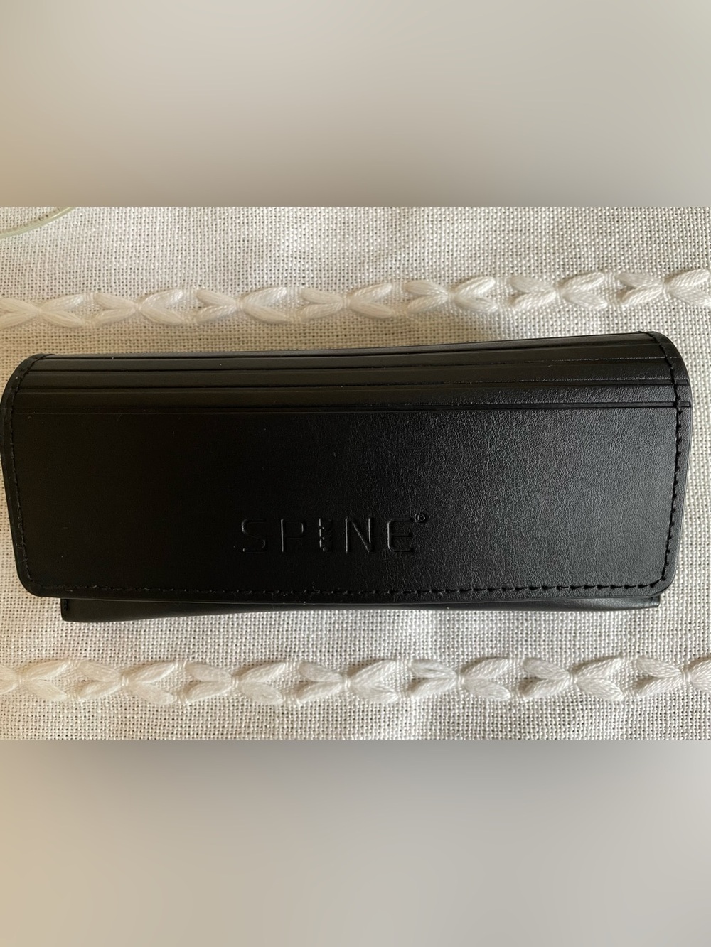 SPINE Black Soft Eyewear Case